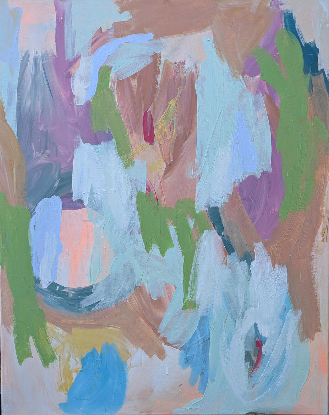 Linad läksid sassi muidu oli hea, 80x100, 2025