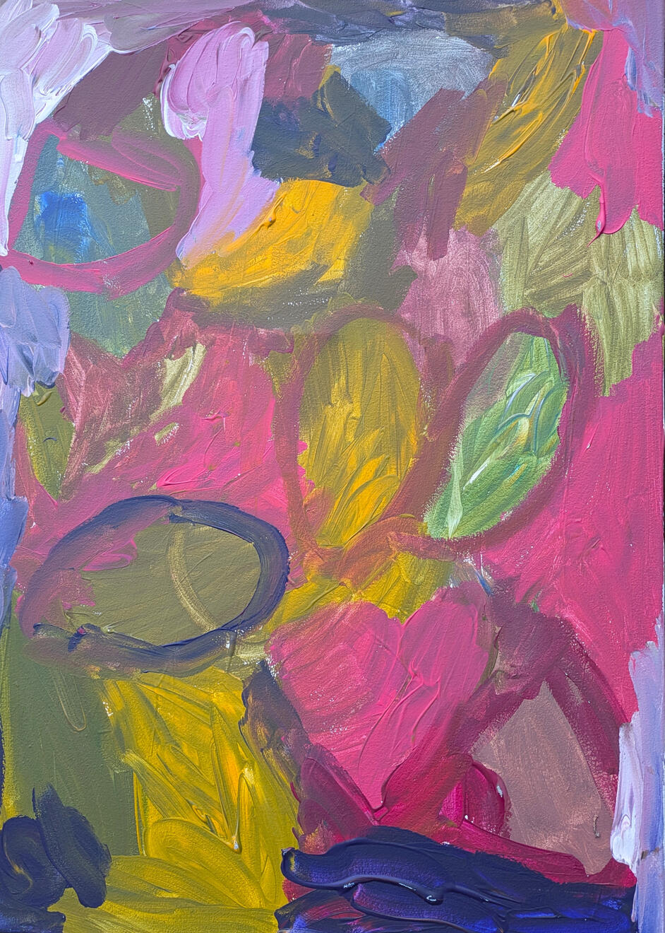 Nagu pannil aga mõnus on, 50x70, 2025